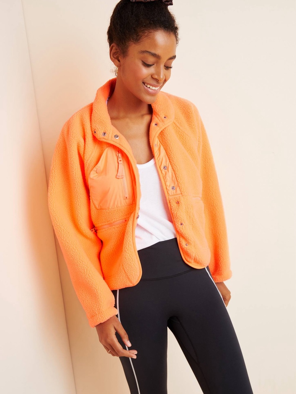 Free People Hit the Slopes Jacket, L, Like New